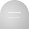 Ekena Millwork Round Top Surface Mount PVC Gable Vent: Functional, w/ 3-1/2"W x 1"P Standard Frame, 14"W x 14"H GVPRT14X1401SF - alternate 3